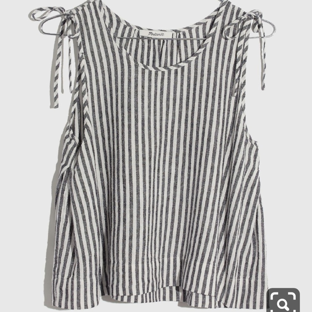Madewell Linen Swing Top